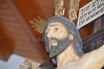 Misa y procesión religiosa en Caserones Bajos y Cendro (Foto TA)